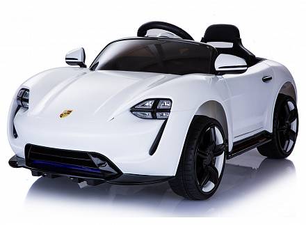 Электромобиль Porsche Sport белый 