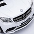 Электромобиль Mercedes-Benz GLS 63 AMG HL600, белый, свет и звук  - миниатюра №4
