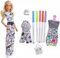 Кукла Barbie Crayola с одеждой-раскраской (Mattel, FPH90) Кукла Barbie Crayola с одеждой-раскраской (Mattel, FPH90)