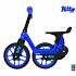 ОР503 Беговел Hobby bike Magestic, blue black  - миниатюра №1
