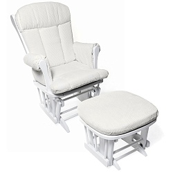 Кресло-качалка для кормления Nuovita Bertini, цвет - Bianco/Белый (Nuovita, 900150_1405) - миниатюра