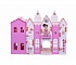 Домик с мебелью для кукол - Замок Джульетты, бело-розовый  - миниатюра №1