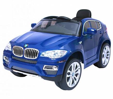 Электромобиль RT 258 - BMW X6 12V R/C blue 