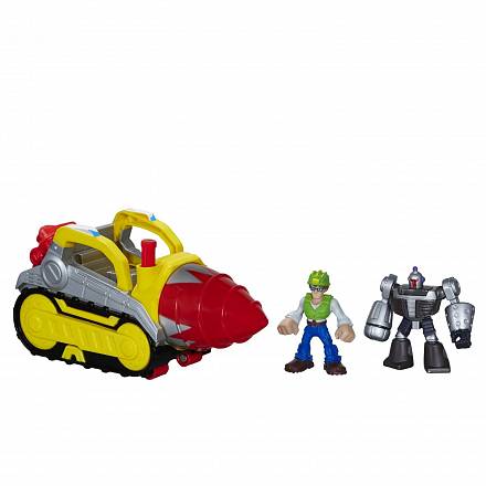 Набор Playskool Heroes - Спасательная буровая машина трансформеров 