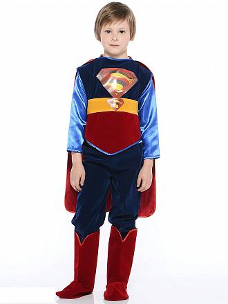 Костюм карнавальный - Супермен, размер 32 
