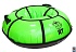 Санки надувные с пластиковым дном – Тюбинг, зеленый, 100 см  - миниатюра №2