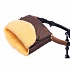 Муфта меховая для коляски Nuovita Polare Pesco Cioccolata/Шоколад  - миниатюра №5