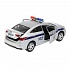Машина Hyundai Solaris - Полиция, 12 см, свет-звук инерционный механизм, цвет серебристый  - миниатюра №4