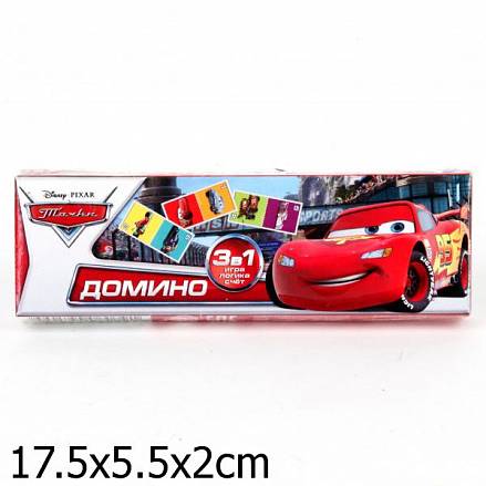 Домино "Дисней. Тачки" 3-в1