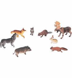 Набор из 8-и животных средней полосы (Играем вместе, PH040408A15sim) - миниатюра