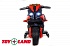 Электромотоцикл ToyLand jc919 красного цвета  - миниатюра №5