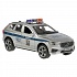 Машина - Volvo Xc60 R-Desing - Полиция, 12 см, свет-звук инерционный механизм, цвет серебристый  - миниатюра №2