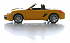 Машинка металлическая "Porsche Boxster S.convertible"  - миниатюра №2