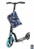 Чехол-портмоне складной для самоката Y-Scoo 230 дизайн - Скейт синий  - миниатюра №2