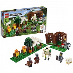 Конструктор Lego Minecraft - Аванпост разбойников (Lego, 21159-L) - миниатюра