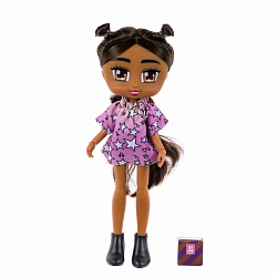 Кукла из серии Boxy Girls - Luna 20 см с аксессуаром в 1 коробочке (1toy, Т16639) - миниатюра