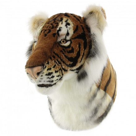 Декоративная игрушка - Голова тигра, 33 см 