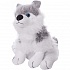 Мягкая игрушка – Собака серая с белым, 18 см  - миниатюра №1