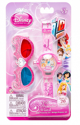 Часы наручные электронные  Disney Princesses «Принцессы» с проектором 