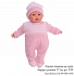 Одежда для кукол и пупсов 25-29 см конверт розовый боди-комбинезон шапка  - миниатюра №3