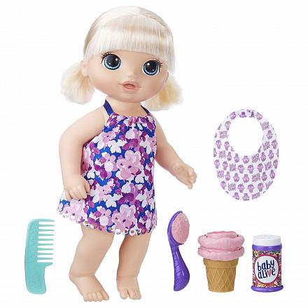 Кукла Baby Alive - Малышка с мороженным, 31,5 см 