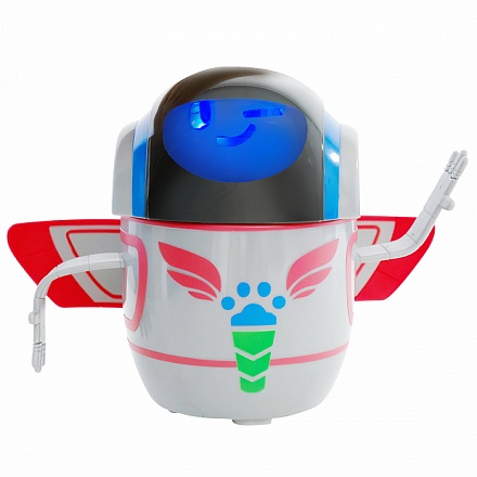 Интерактивная игрушка Герои в масках – Робот, свет, звук, двигается 