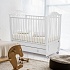 Детская кровать Nuovita Sorriso swing поперечный, цвет - Bianco/Белый  - миниатюра №3