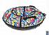 Санки надувные – Тюбинг, комиксы Boom, диаметр 118 см  - миниатюра №7