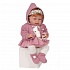 Кукла-малышка  Саманта в розовом 40 см мягконабивная  - миниатюра №8