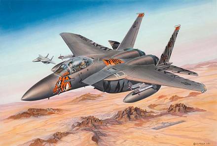 Сборная модель - Самолет истребитель F-15 Игл 