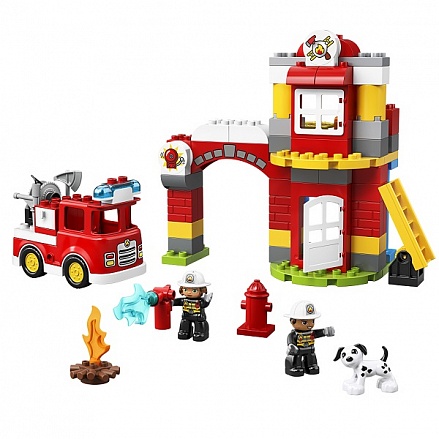 Конструктор Lego Duplo - Пожарное депо 