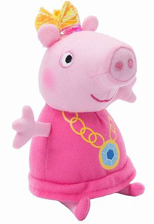 Мягкая игрушка Peppa Pig - Пеппа-принцесса, 20 см 
