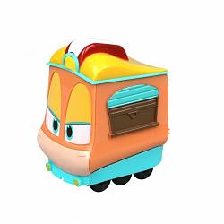 Robot Trains. Игрушечный паровозик Роботы-поезда - Джейни (Silverlit, 80161) - миниатюра