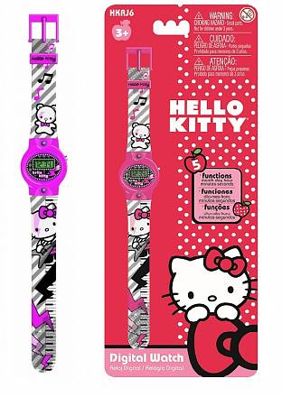 Часы наручные электронные Hello Kitty "Музыка" 