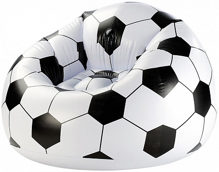 Надувное кресло - Футбольный мяч, 114 х 112 х 66 см. 