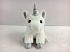 Мягкая игрушка - Единорог белый с серебром, 15 см  - миниатюра №1
