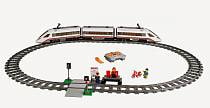 Lego City. Лего Сити (Город). Скоростной пассажирский поезд (Lego, 60051-L) Lego City. Лего Сити (Город). Скоростной пассажирский поезд (Lego, 60051-L)