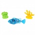 Рыбка в аквариуме, со светом и аксессуарами, разные цвета   - миниатюра №1