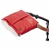Муфта меховая для коляски Nuovita Siberia Lux Bianco Rosso/Красный  - миниатюра №5