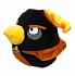 Декоративная подушка из серии Angry Birds Space - чёрная птица Black Firebomb bird, 25 см  - миниатюра №2