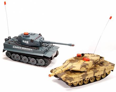 Tank battle - танковый бой с системой инфракрасного наведения 