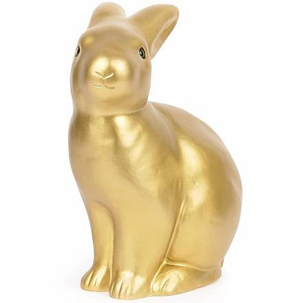 Ночник – Кролик, золотой, 25 см 
