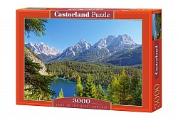 Пазлы Castorland - Озеро в Альпах Австрия, 3000 элементов (Castorland, C-300242) - миниатюра