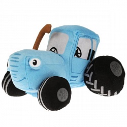 Игрушка мягкая Синий трактор 20 см озвученная световые эффекты (Мульти-Пульти, C20118-20-1) - миниатюра