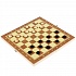 Шахматы деревянные с пластиковыми фигурами 2 в 1 – Шахматы и шашки  - миниатюра №1