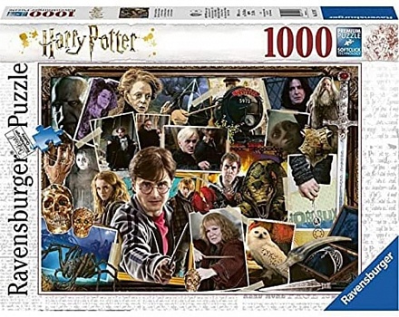 Пазл Гарри Поттер против Волдеморта 1000 элементов 