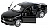 Металлическая инерционная машина - VW Passat, 12 см, открываются двери, черный  - миниатюра №1