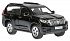 Металлическая инерционная модель – Toyota Prado, 12 см, открываются двери, черный, свет и звук  - миниатюра №5