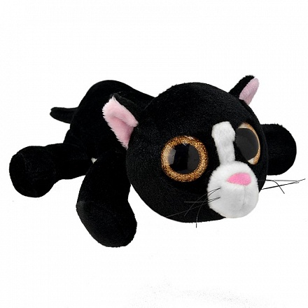 Мягкая игрушка - Черный кот, 25 см. 
