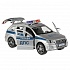Машина Полиция Audi Q7 12 см двери и багажник открываются инерционная металлическая  - миниатюра №2
